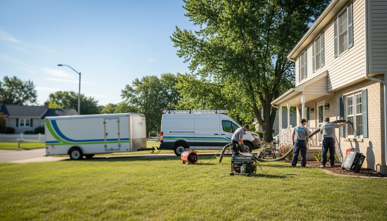 Flooded Basement Restoration And Cleanup With Repair in Mallory, NY near me